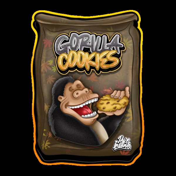 Gorilla Cookies semilla > Pure Instinto | Semillas feminizadas  |  Índica